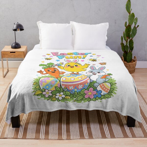 Item preview, Easter Fun Cartoon Characters Poster designed and sold by Matinez Pink.