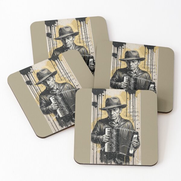 Item preview, Accordionist. Retro style. designed and sold by MagelliShop.