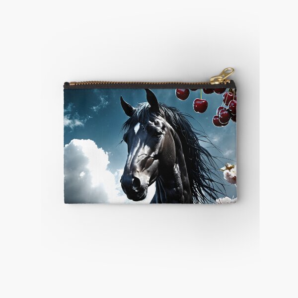 Item preview, But the big black horse said, "Look this way" - He said, "Hey lady, will you marry me?" 28 designed and sold by deep-sea-birds.