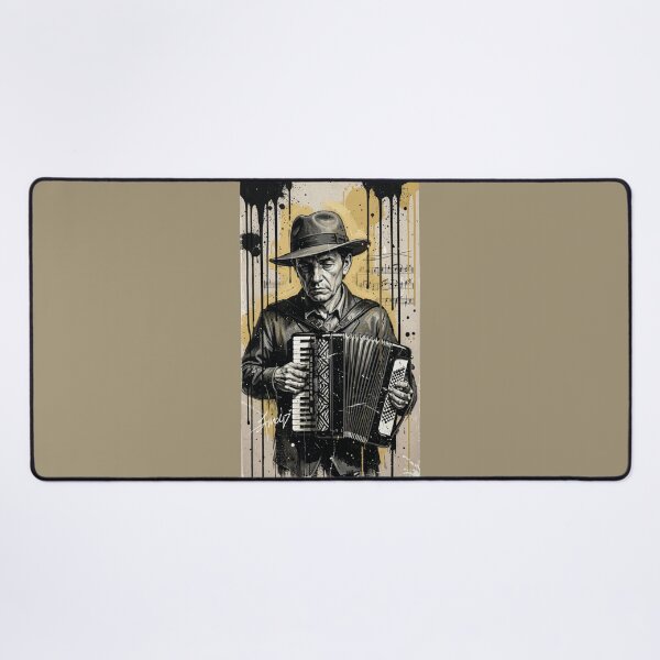 Item preview, Accordionist. Retro style. designed and sold by MagelliShop.