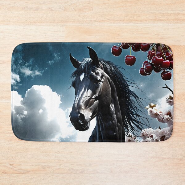 Item preview, But the big black horse said, "Look this way" - He said, "Hey lady, will you marry me?" 28 designed and sold by deep-sea-birds.