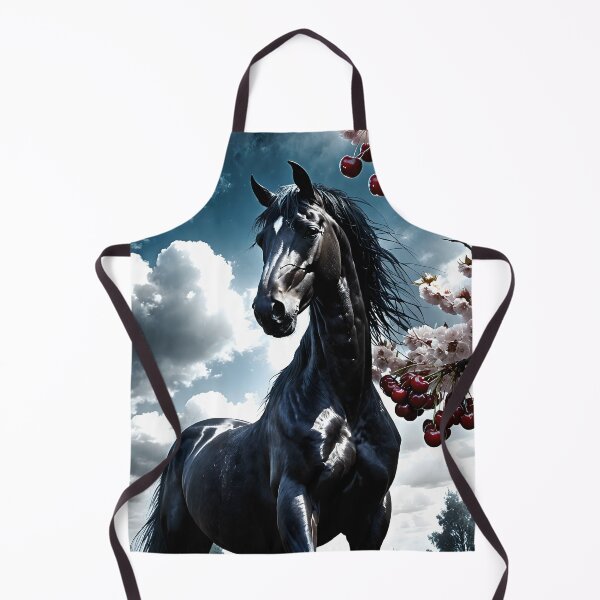 Item preview, But the big black horse said, "Look this way" - He said, "Hey lady, will you marry me?" 28 designed and sold by deep-sea-birds.