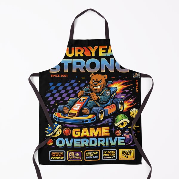 Item preview, Four Year Strong Bear Go-Kart Poster designed and sold by Matinez Pink.