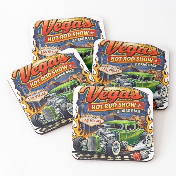 Item preview, Vegas Hot Rod Show & Drag Race Poster designed and sold by Matinez Pink.