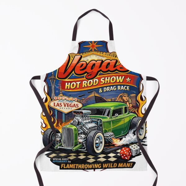 Item preview, Vegas Hot Rod Show & Drag Race Poster designed and sold by Matinez Pink.
