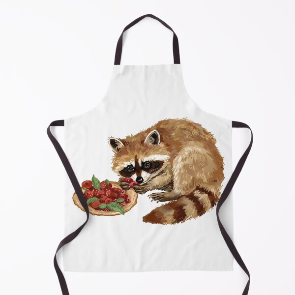Item preview, Adorable Raccoon Eating Berry designed and sold by xiao xuans.