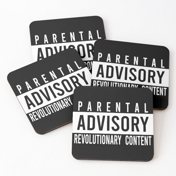 Item preview, parental advisory revolutionary content - hip hop rap streetwear designed and sold by XIOMOS.