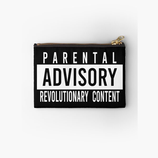 Item preview, parental advisory revolutionary content - hip hop rap streetwear designed and sold by XIOMOS.