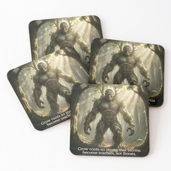 Item preview, Rooted Strength Grow Through Every Storm Quote designed and sold by yosmosverse .