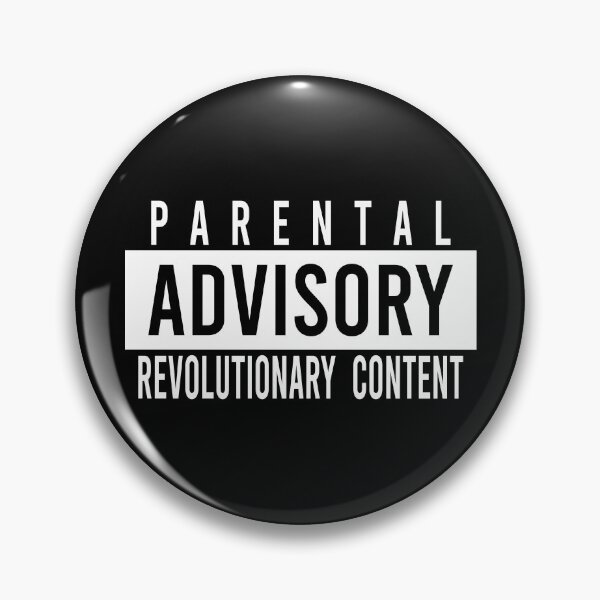 Item preview, parental advisory revolutionary content - hip hop rap streetwear designed and sold by XIOMOS.