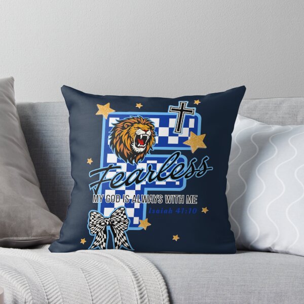 Item preview, Fearless Bible Verse, Isaiah 41 10 Christian, Faith Lion of Judah, For God Is Always With Me, Holy Spirit designed and sold by Forevermore.