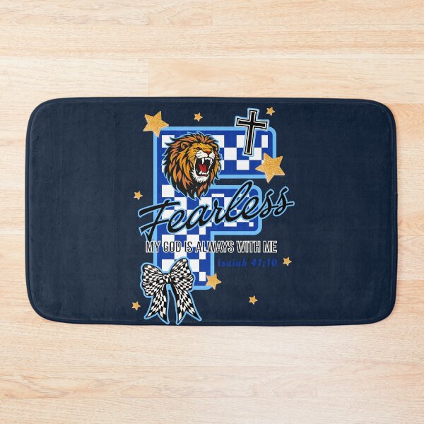 Item preview, Fearless Bible Verse, Isaiah 41 10 Christian, Faith Lion of Judah, For God Is Always With Me, Holy Spirit designed and sold by Forevermore.