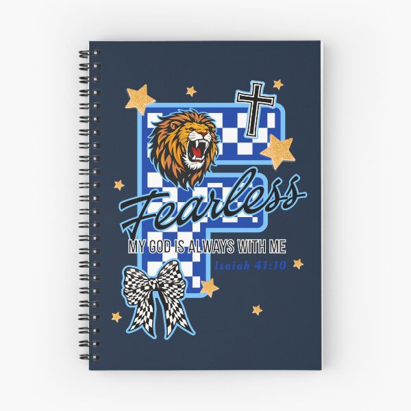 Item preview, Fearless Bible Verse, Isaiah 41 10 Christian, Faith Lion of Judah, For God Is Always With Me, Holy Spirit designed and sold by Forevermore.