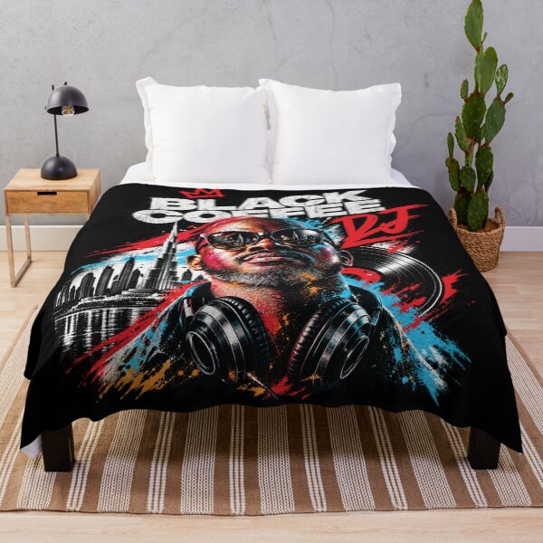 Item preview, Copy of Black Coffee DJ Afro House Music – Gritty Street Art designed and sold by BrightNook.
