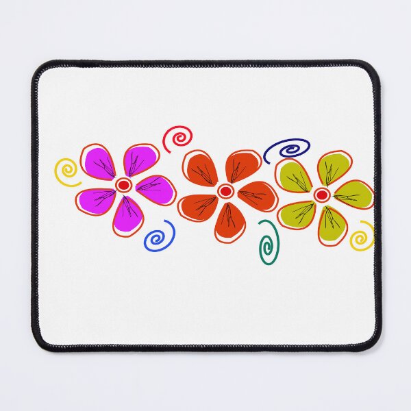 Item preview, Vibrant Hand-Drawn Floral Vector Illustration Pattern designed and sold by Carftora786.