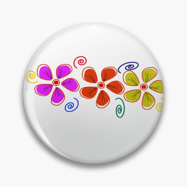 Item preview, Vibrant Hand-Drawn Floral Vector Illustration Pattern designed and sold by Carftora786.