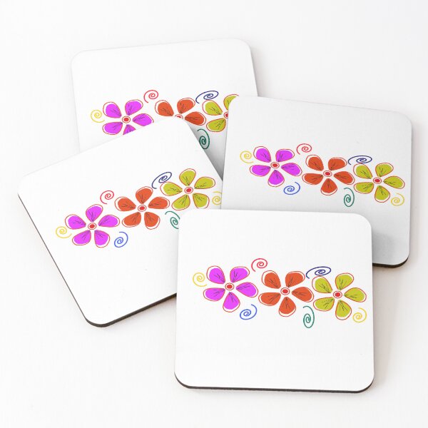Item preview, Vibrant Hand-Drawn Floral Vector Illustration Pattern designed and sold by Carftora786.