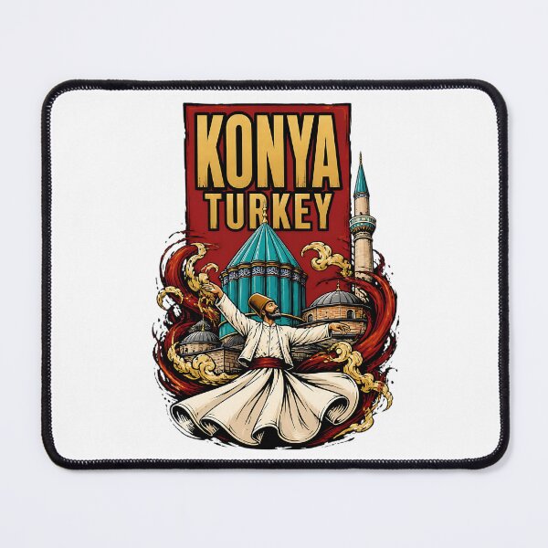 Item preview, Konya Turkey Vintage Travel Tourism designed and sold by TravelersGems.