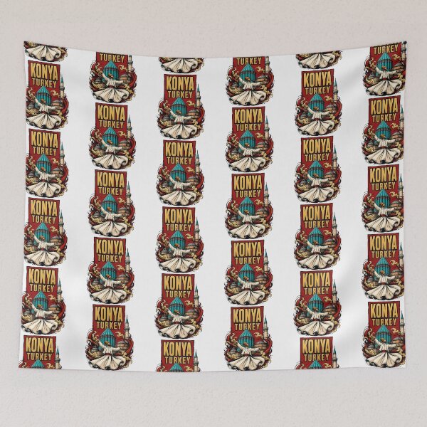 Item preview, Konya Turkey Vintage Travel Tourism designed and sold by TravelersGems.