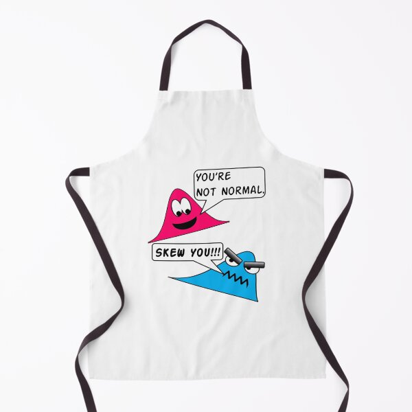 Item preview, Funny Nerdy Youre Not Normal Skew You Statistics Math Pun Joke designed and sold by MathWare MathClips.