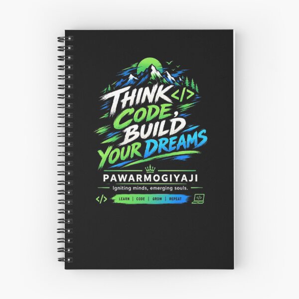 Item preview, Think Code Build Your Dreams Developer T-Shirt designed and sold by Pawar1999.