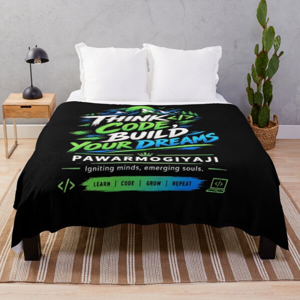 Item preview, Think Code Build Your Dreams Developer T-Shirt designed and sold by Pawar1999.