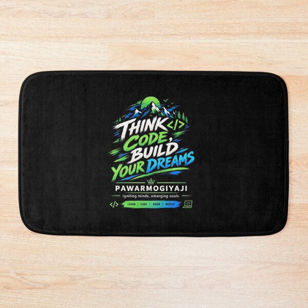 Item preview, Think Code Build Your Dreams Developer T-Shirt designed and sold by Pawar1999.