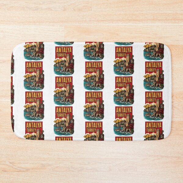 Item preview, Antalya Turkey Vintage Travel Tourism designed and sold by TravelersGems.