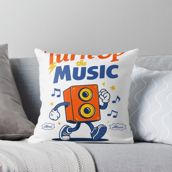 Item preview, Turn Up The Music Character Poster designed and sold by Matinez Pink.