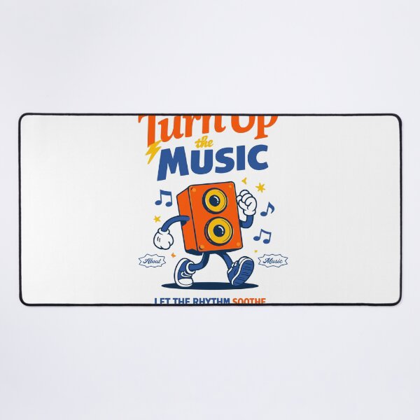 Item preview, Turn Up The Music Character Poster designed and sold by Matinez Pink.