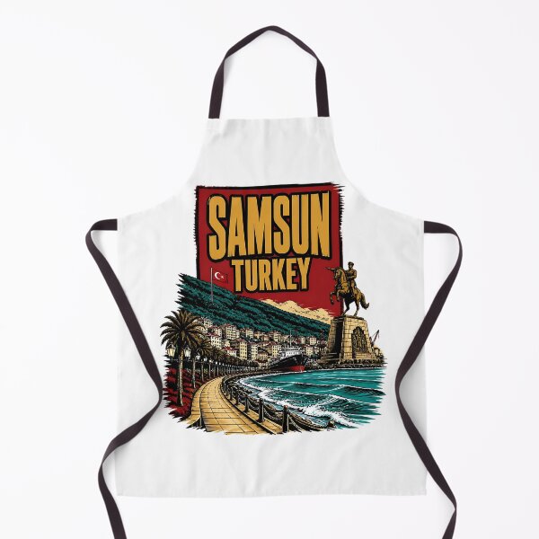 Item preview, Samsun Turkey Vintage Travel Tourism designed and sold by TravelersGems.