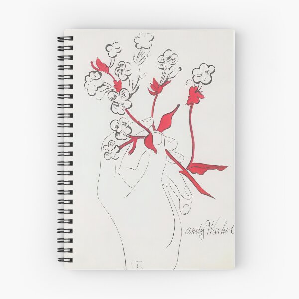 Item preview, A Gold Book Hand And Flowers (F. & S. IV.114) - Print by Andy Warhol designed and sold by stevengrossman.