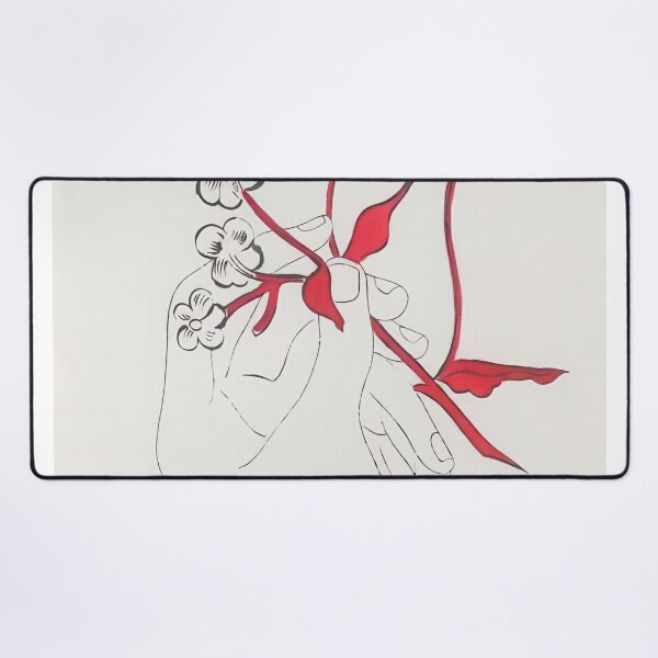 Item preview, A Gold Book Hand And Flowers (F. & S. IV.114) - Print by Andy Warhol designed and sold by stevengrossman.