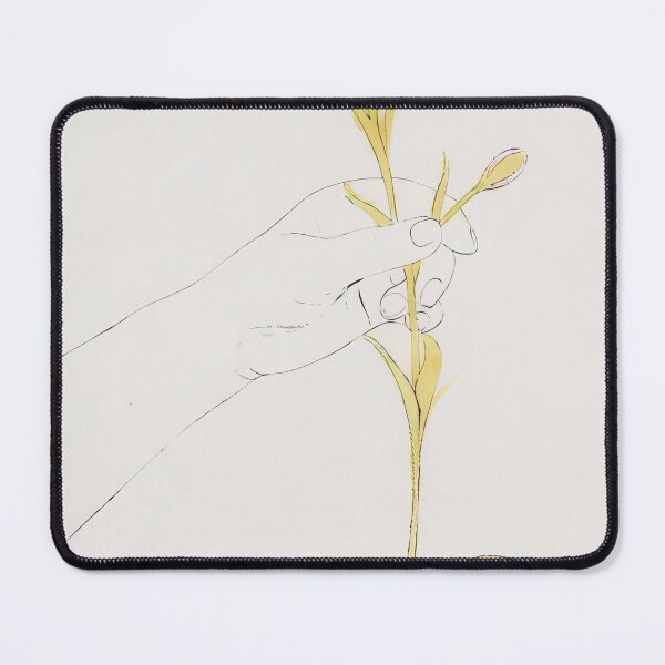 Item preview, A Gold Book Hand With Carnation (F. & S. IV.115) - Print by Andy Warhol designed and sold by stevengrossman.