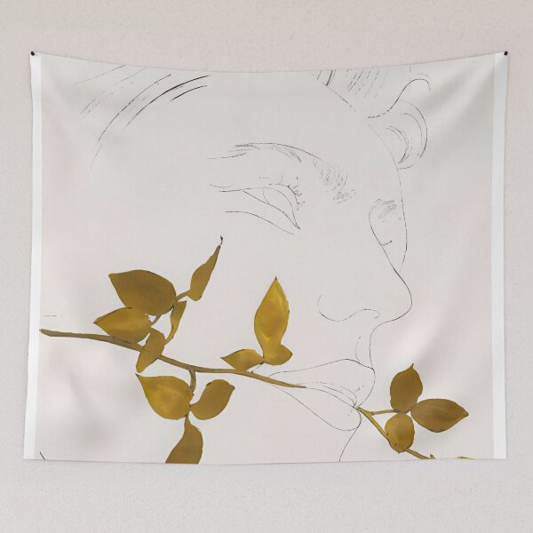 Item preview, A Gold Book Man With Rose (F. & S. IV.108) - Print by Andy Warhol designed and sold by stevengrossman.