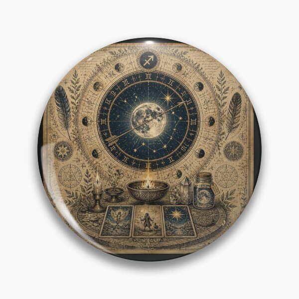 Item preview, The Blue Moon in Sagittarius #2 designed and sold by Helios Be. Lavsh.