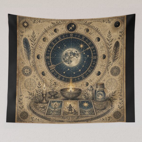 Item preview, The Blue Moon in Sagittarius #2 designed and sold by Helios Be. Lavsh.