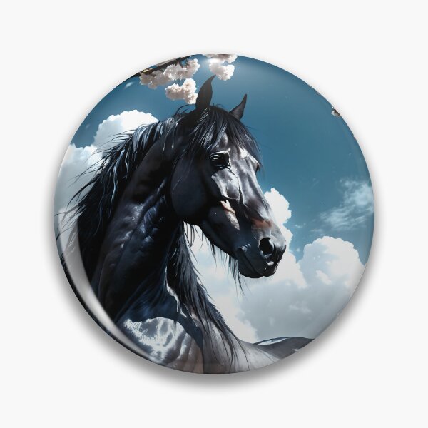 Item preview, But the big black horse said, "Look this way" - He said, "Hey lady, will you marry me?" 29 designed and sold by deep-sea-birds.
