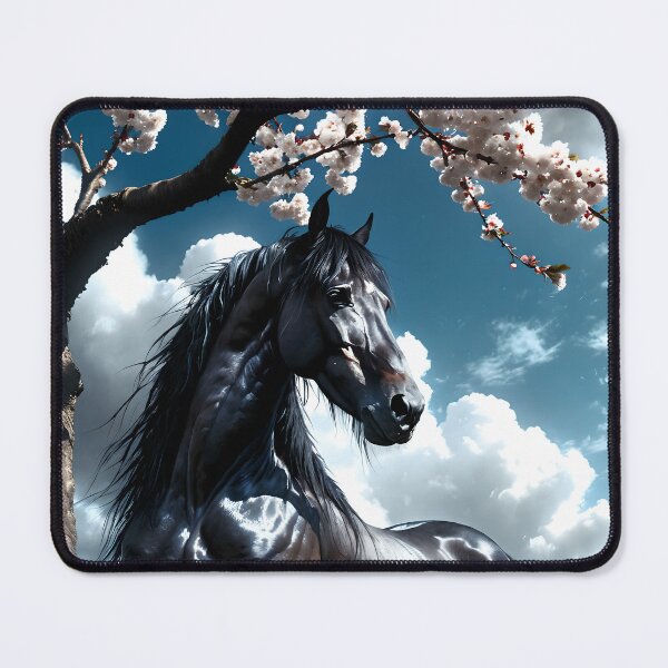 Item preview, But the big black horse said, "Look this way" - He said, "Hey lady, will you marry me?" 29 designed and sold by deep-sea-birds.