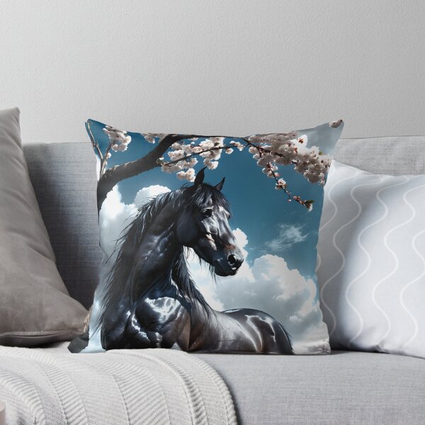 Item preview, But the big black horse said, "Look this way" - He said, "Hey lady, will you marry me?" 29 designed and sold by deep-sea-birds.