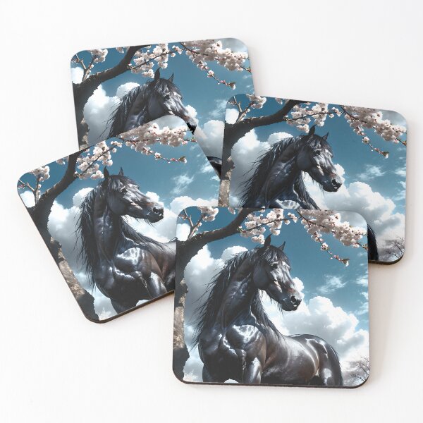 Item preview, But the big black horse said, "Look this way" - He said, "Hey lady, will you marry me?" 29 designed and sold by deep-sea-birds.
