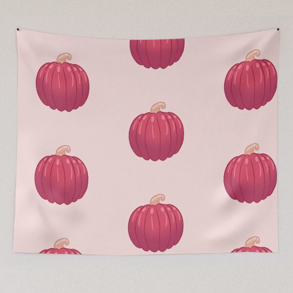 Item preview, Girly Red Halloween Pumpkin designed and sold by BluwTuwip.