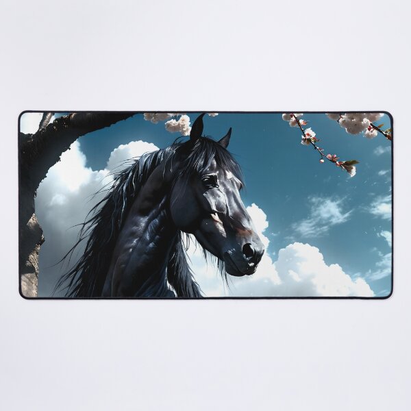 Item preview, But the big black horse said, "Look this way" - He said, "Hey lady, will you marry me?" 29 designed and sold by deep-sea-birds.