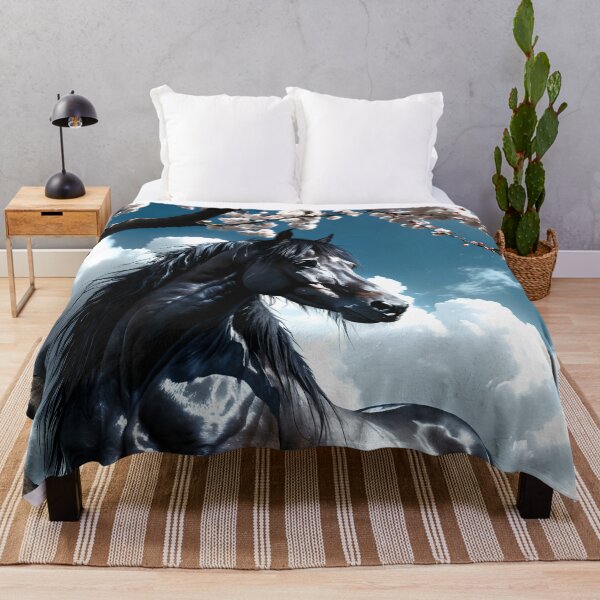 Item preview, But the big black horse said, "Look this way" - He said, "Hey lady, will you marry me?" 29 designed and sold by deep-sea-birds.