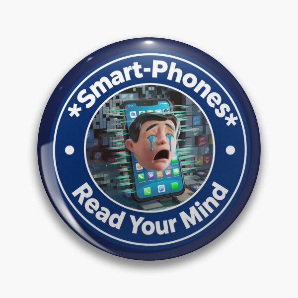 Item preview, Smart-Phones Read Your Mind designed and sold by AlienAlmanac.