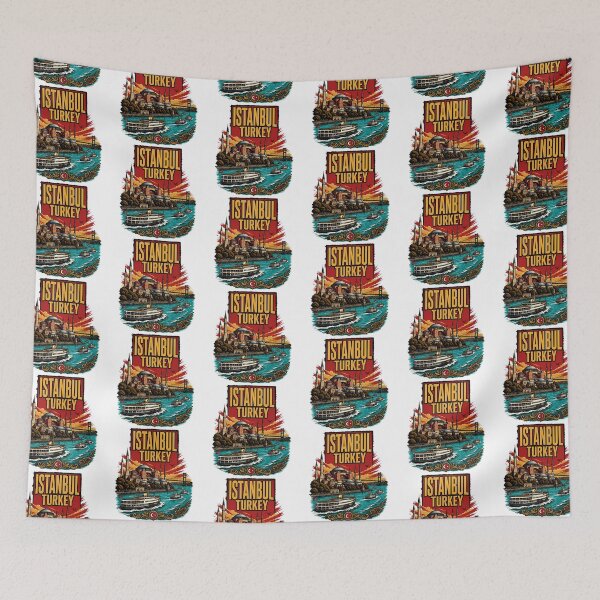 Item preview, Istanbul Turkey Vintage Travel Tourism designed and sold by TravelersGems.
