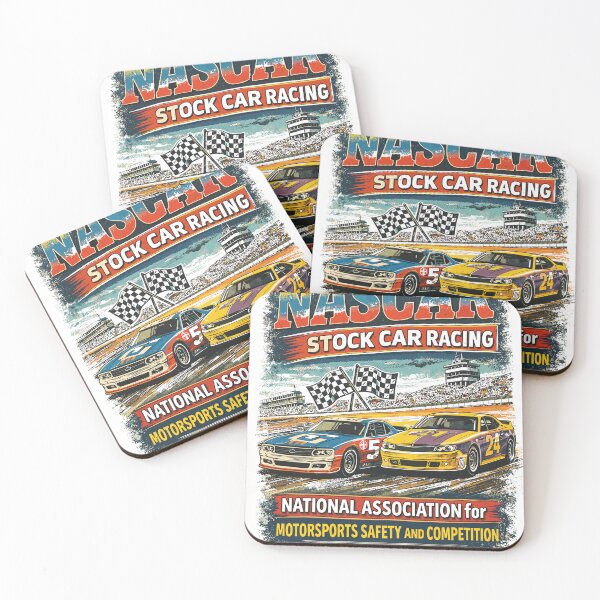 Item preview, NASCAR Stock Car Racing Since 1948 Poster designed and sold by Matinez Pink.