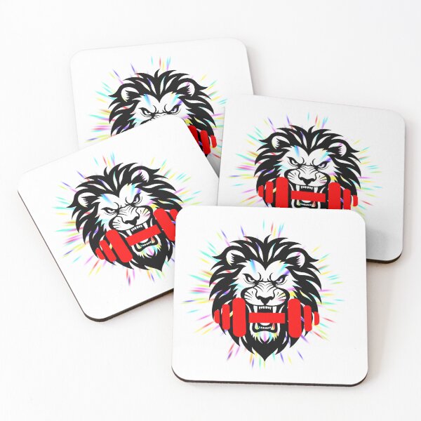 Item preview, Rainbow Lion Gym Workout Design designed and sold by Palette _Vibes.