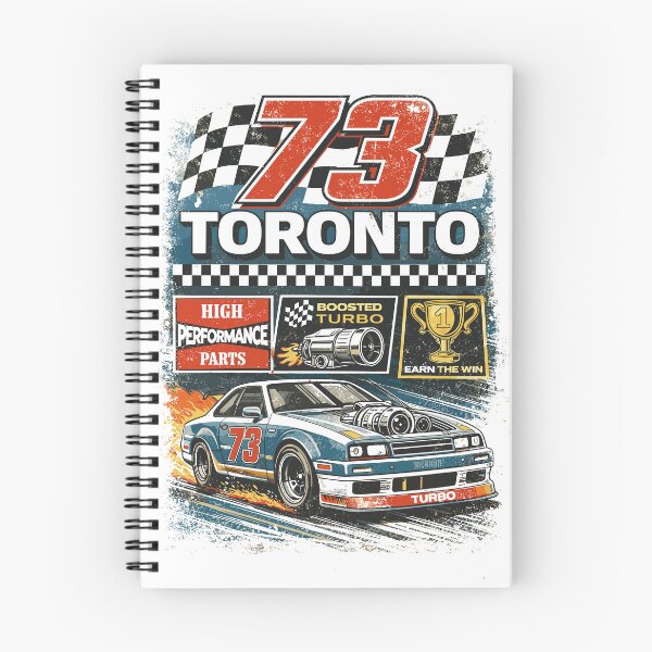 Item preview, Toronto Boosted Turbo Racing Poster designed and sold by Matinez Pink.