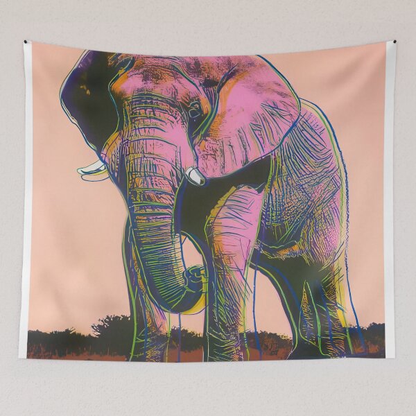 Item preview, African Elephant (F. & S. II.293) - Print by Andy Warhol designed and sold by stevengrossman.